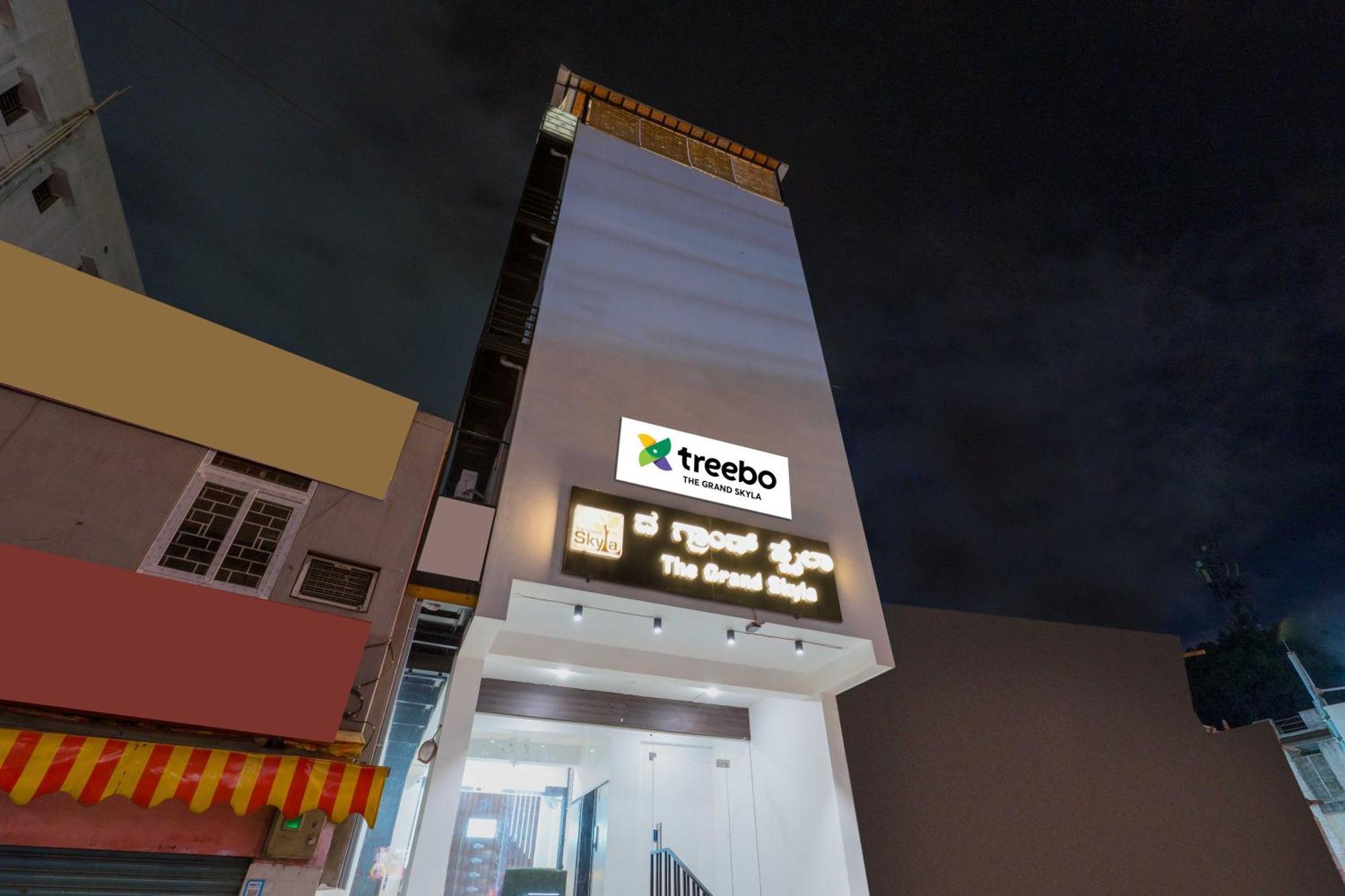 Treebo The Grand Skyla, Malleshwaram Bengalúr Exteriér fotografie